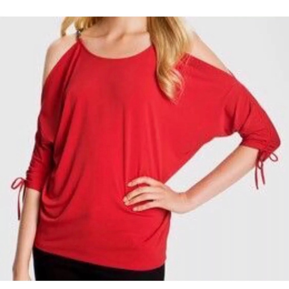 Michael Kors Cold Shoulder Top